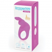 Фиолетовое эрекционное виброкольцо Happy Rabbit Rechargeable Rabbit Cock Ring - Happy Rabbit - в Орске купить с доставкой