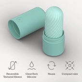 Мятный двусторонний мастурбатор Arcwave Ghost Pocket Stroker - Arcwave - в Орске купить с доставкой