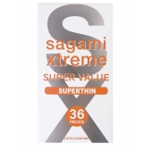 Ультратонкие презервативы Sagami Xtreme Superthin - 36 шт. - Sagami - купить с доставкой в Орске