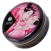 Массажная свеча Rose Petals с ароматом розы - 30 мл. - Shunga - купить с доставкой в Орске