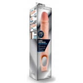 Телесная насадка на пенис 10 Inch Cock Sheath Extender - 25 см. - Blush Novelties - в Орске купить с доставкой