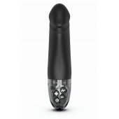 Черный вибратор с электростимуляцией Real Deal Neal - 16,5 см. - MyStim - купить с доставкой в Орске