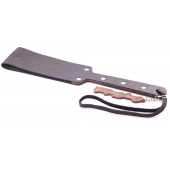 Гладкий мягкий удлиненный пэддл с заклепками - 32 см. - Crazy Handmade - купить с доставкой в Орске Гладкий мягкий удлиненный пэддл с заклепками - 32 см. - Crazy Handmade - купить с доставкой в Орске