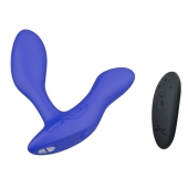 Синий анальный вибратор We-Vibe Vector+ - We-vibe - в Орске купить с доставкой