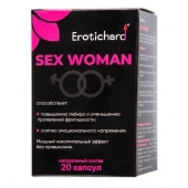Капсулы для женщин Erotichard sex woman - 20 капсул (0,370 гр.) - Erotic Hard - купить с доставкой в Орске