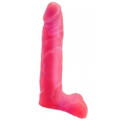 Розовая насадка-фаллос для трусиков Harness - 16,5 см. - LOVETOY (А-Полимер) - купить с доставкой в Орске