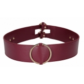 Бордовый ремень Halo Waist Belt - размер L-XL - Shots Media BV - купить с доставкой в Орске