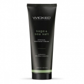 Массажный легкий крем WICKED Sage plus Sea Salt - 120 мл. - Wicked - купить с доставкой в Орске