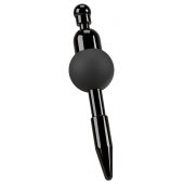 Черный уретральный вибростимулятор Vibrating Penis Plug - Orion - купить с доставкой в Орске