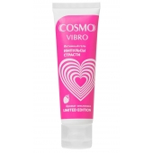 Возбуждающий гель на водно-силиконовой основе Cosmo Vibro с ароматом земляники - 50 гр. - Биоритм - купить с доставкой в Орске