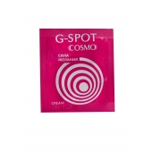 Стимулирующий интимный крем для женщин Cosmo G-spot - 2 гр. - Биоритм - купить с доставкой в Орске