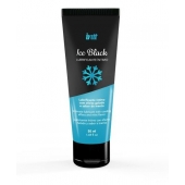 Лубрикант на водной основе Ice Black с ледяным эффектом - 50 мл. - INTT - купить с доставкой в Орске