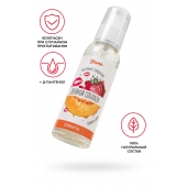 Съедобная гель-смазка Yovee «Двойной соблазн» с Д-пантенолом и вкусом клубники и дыни - 100 мл. - ToyFa - купить с доставкой в Орске