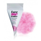 Съедобное согревающее массажное масло Love Me Tender Cotton Candy с ароматом сладкой ваты - 10 мл. - Love to Love - купить с доставкой в Орске