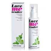 Съедобное согревающее массажное масло Love Me Tender Mojito с ароматом мохито - 100 мл. - Love to Love - купить с доставкой в Орске