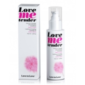 Съедобное согревающее массажное масло Love Me Tender Cotton Candy с ароматом сладкой ваты - 100 мл. - Love to Love - купить с доставкой в Орске