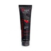 Интимный гель на водной основе Lube Tube Strawberry с клубничным вкусом - 100 мл. - ORGIE - купить с доставкой в Орске
