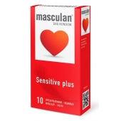 Презервативы Masculan Sensitive plus - 10 шт. - Masculan - купить с доставкой в Орске