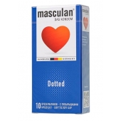 Презервативы с пупырышками Masculan Dotted - 10 шт. - Masculan - купить с доставкой в Орске