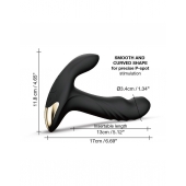 Черный вибромассажер простаты Multi P-Joy с 3 моторами - Dorcel - в Орске купить с доставкой