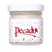 Массажная свеча Caramel   Popcorn - 35 мл. - Pecado - купить с доставкой в Орске