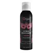 Хрустящая пенка для массажа Orgie Acqua Croccante Sakura с ароматом сакуры - 150 мл. - ORGIE - купить с доставкой в Орске
