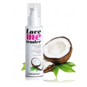 Съедобное согревающее массажное масло Love Me Tender Cocos с ароматом кокоса - 100 мл. - Love to Love - купить с доставкой в Орске