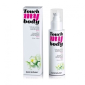 Силиконовый лубрикант 2-в-1 Touch My Body с ароматом моной - 100 мл. - Love to Love - купить с доставкой в Орске