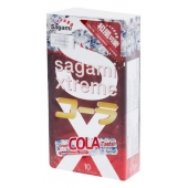 Ароматизированные презервативы Sagami Xtreme COLA - 10 шт. - Sagami - купить с доставкой в Орске