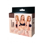 Набор из 3 мастурбаторов The Girl Next Door Tina - Dream Toys - в Орске купить с доставкой