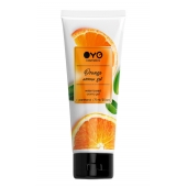 Лубрикант на водной основе OYO Aroma Gel Orange с ароматом апельсина - 75 мл. - OYO - купить с доставкой в Орске