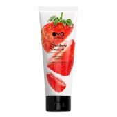 Лубрикант на водной основе OYO Aroma Gel Strawberry с ароматом клубники - 75 мл. - OYO - купить с доставкой в Орске
