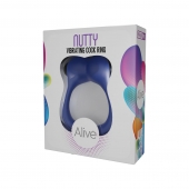 Синее эрекционное виброкольцо Nutty - Adrien Lastic - в Орске купить с доставкой