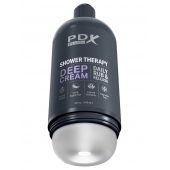 Мастурбатор в бутылке Shower Therapy Deep Cream - Pipedream - в Орске купить с доставкой