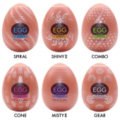 Набор из 6 мастурбаторов-яиц Tenga Egg Variety Pack V - Tenga - в Орске купить с доставкой