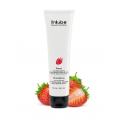 Лубрикант на водной основе Nuei Inlube с алоэ вера и ароматом клубники - 100 мл. - Nuei cosmetics - купить с доставкой в Орске