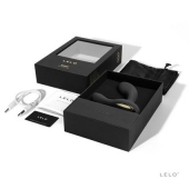 Чёрный перезаряжаемый стимулятор простаты Bruno Black - Lelo - в Орске купить с доставкой