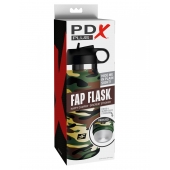 Мастурбатор в камуфляжной колбе Fap Flask - Pipedream - в Орске купить с доставкой