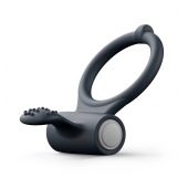 Черное эрекционное кольцо Power Clit - Dorcel - в Орске купить с доставкой