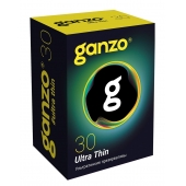 Супертонкие презервативы Ganzo Ultra thin - 30 шт. - Ganzo - купить с доставкой в Орске