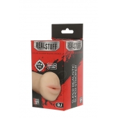 Нежный мастурбатор-ротик REALSTUFF 5INCH MASTURBATOR BJ - Dream Toys - в Орске купить с доставкой