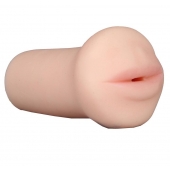 Нежный мастурбатор-ротик REALSTUFF 5INCH MASTURBATOR BJ - Dream Toys - в Орске купить с доставкой