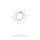 Прозрачное гелевое эрекционное кольцо-солнце - Toyfa Basic - в Орске купить с доставкой