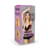 Двусторонний мастурбатор Misha Maver - 22 см. - ФлешНаш - в Орске купить с доставкой