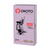 Презервативы OKOTO Mega Mix - 12 шт. - Sitabella - купить с доставкой в Орске