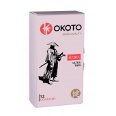 Тонкие презервативы OKOTO Ultra Thin - 12 шт. - Sitabella - купить с доставкой в Орске