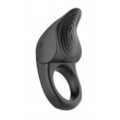 Черное эрекционное виброкольцо Vibro Lust Ring - MALESATION - в Орске купить с доставкой