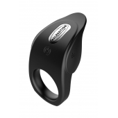 Черное эрекционное виброкольцо Vibro Lust Ring - MALESATION - в Орске купить с доставкой