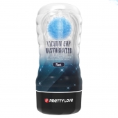 Прозрачный текстурированный мастурбатор Vacuum Cup Masturbator Planet - Baile - в Орске купить с доставкой