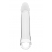 Прозрачная насадка-удлинитель 6.6’’ Extender With Ball Strap - 17,3 см. - Dream Toys - в Орске купить с доставкой